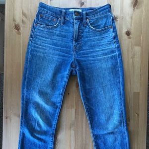 Madewell Perfect Vintage Crop Jean Size 26